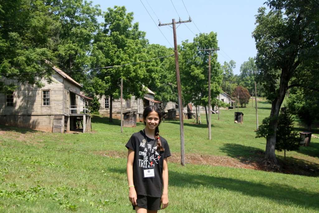 Take a stroll through District 12 at the Henry River Mill Village