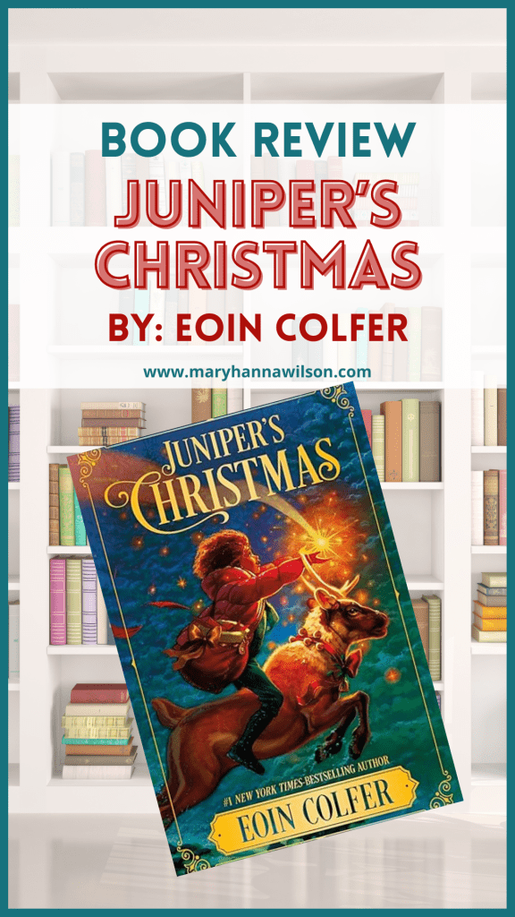 Juniper's Christmas book review and discussion ideas.