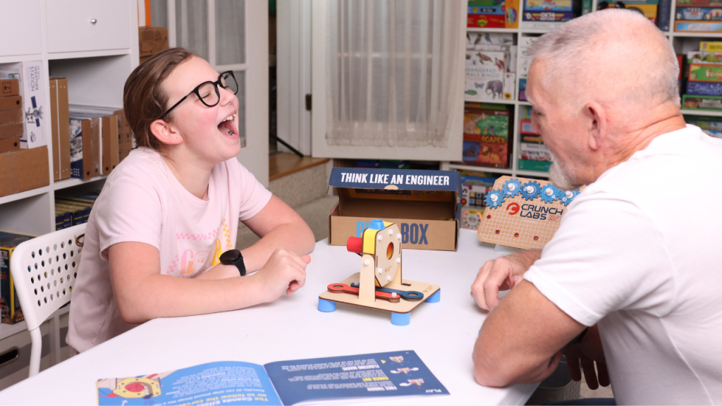 Enjoying your only child while homeschooling.