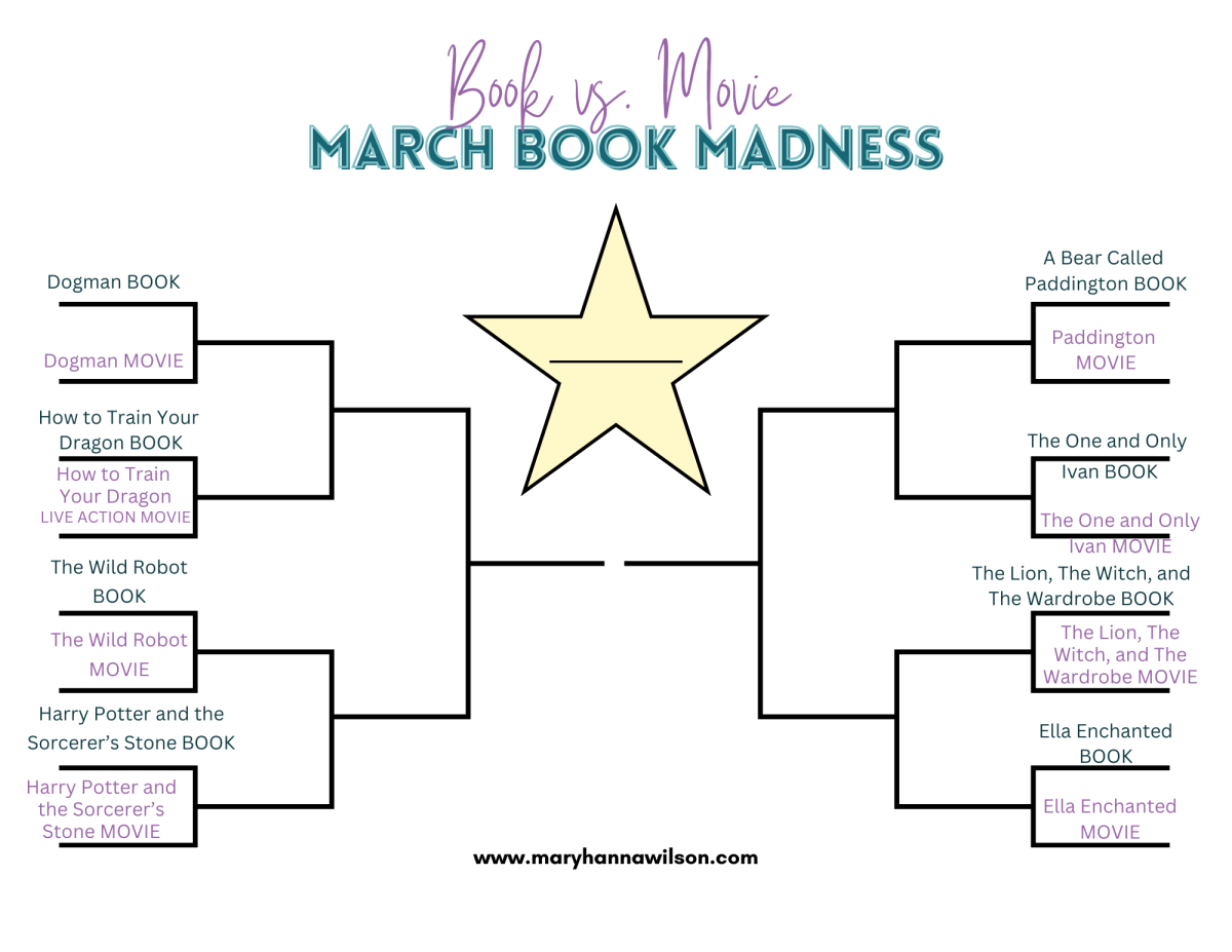 March Madness with Books 2026 {FREE PRINTABLE BRACKET}